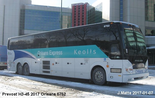 BUS/AUTOBUS: Prevost H3-45 2017 Orleans