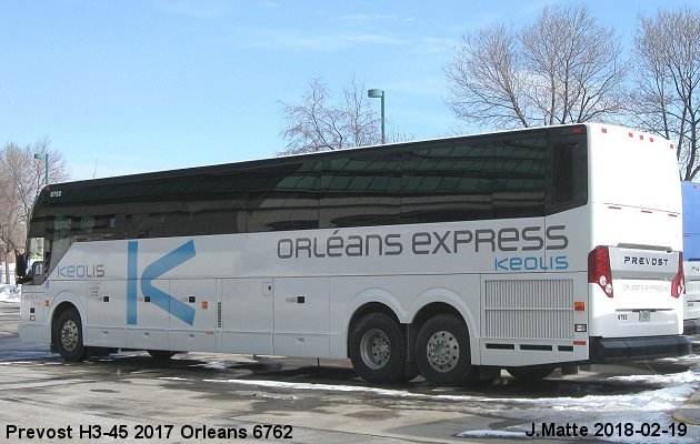 BUS/AUTOBUS: Prevost H3-45 2017 Orleans