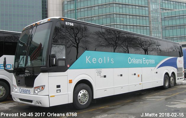 BUS/AUTOBUS: Prevost H3-45 2017 Orleans