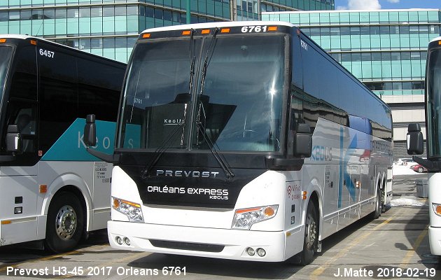 BUS/AUTOBUS: Prevost H3-45 2017 Orleans