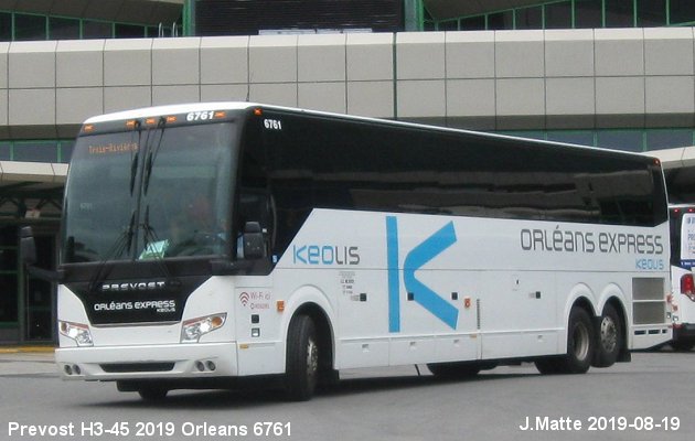 BUS/AUTOBUS: Prevost H3-45 2017 Orleans