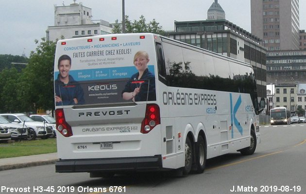 BUS/AUTOBUS: Prevost H3-45 2017 Orleans