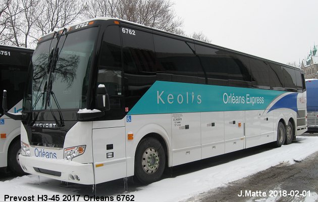 BUS/AUTOBUS: Prevost H3-45 2017 Orleans