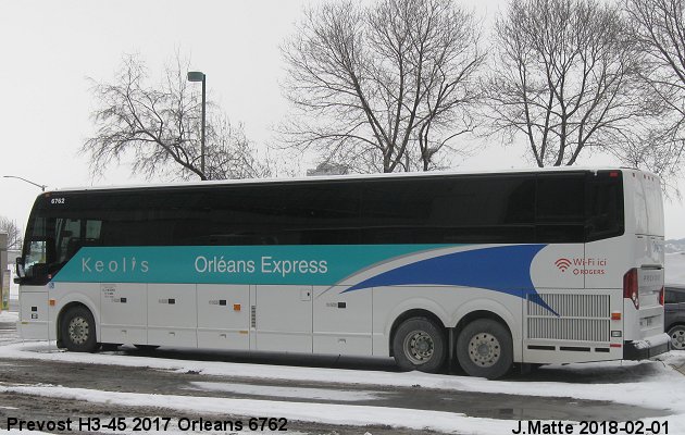 BUS/AUTOBUS: Prevost H3-45 2017 Orleans