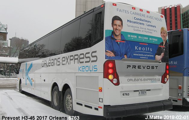 BUS/AUTOBUS: Prevost H3-45 2017 Orleans