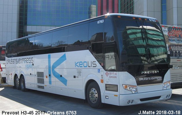 BUS/AUTOBUS: Prevost H3-45 2017 Orleans