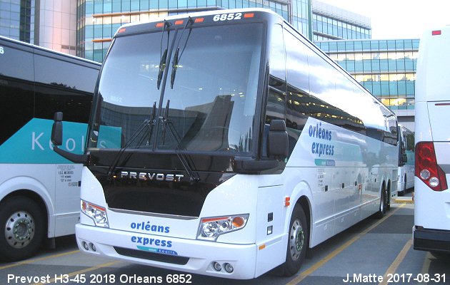 BUS/AUTOBUS: Prevost H3-45 2018 Orleans