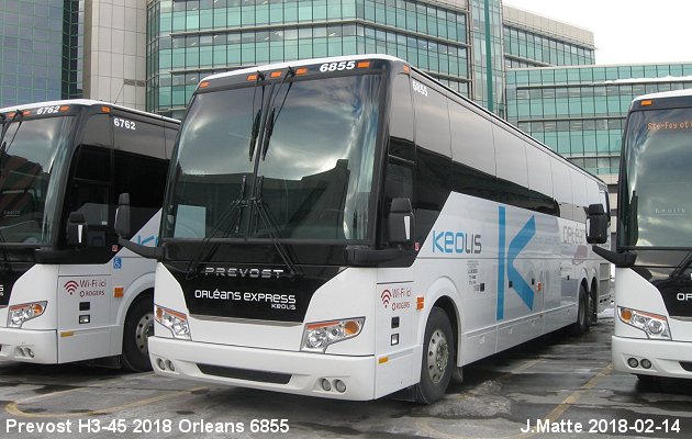 BUS/AUTOBUS: Prevost H3-45 2018 Orleans