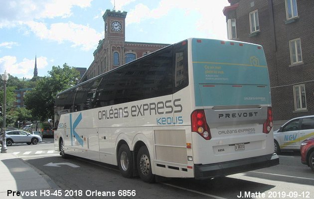 BUS/AUTOBUS: Prevost H3-45 2018 Orleans