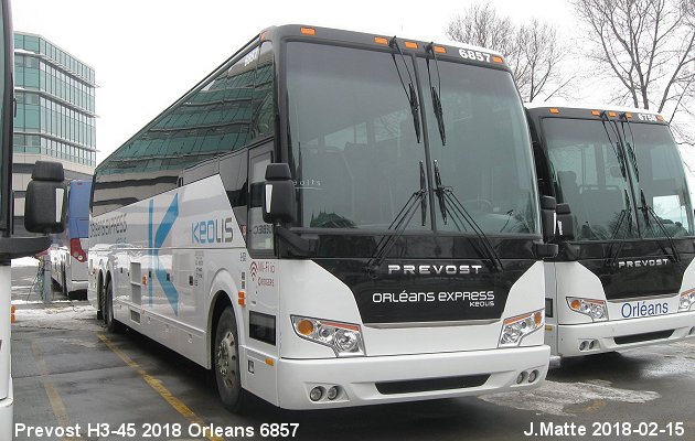 BUS/AUTOBUS: Prevost H3-45 2018 Orleans