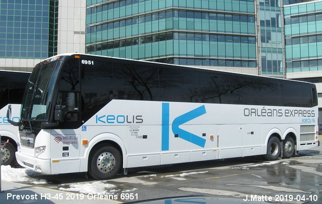 BUS/AUTOBUS: Prevost H3-45 2019 Orleans