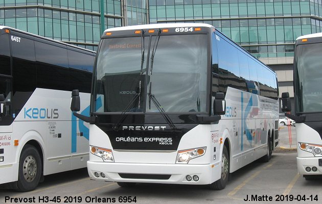 BUS/AUTOBUS: Prevost H3-45 2019 Orleans