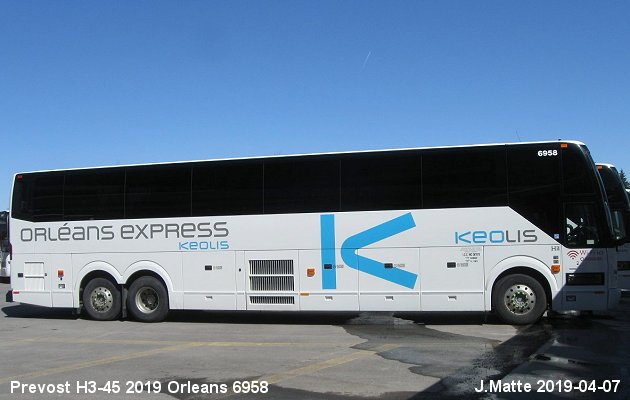 BUS/AUTOBUS: Prevost H3-45 2019 Orleans