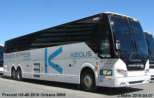 BUS/AUTOBUS: Prevost H3-45 2019 Orleans