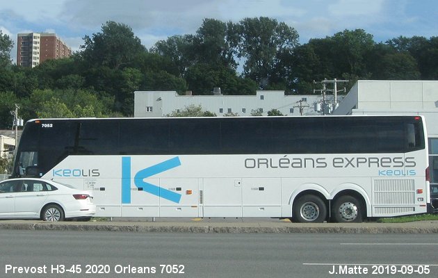 BUS/AUTOBUS: Prevost H3-45 2020 Orleans