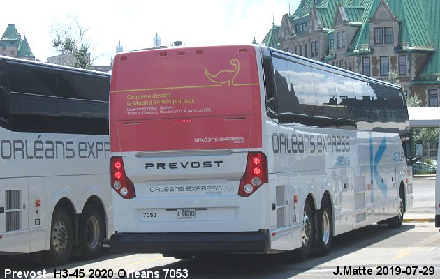 BUS/AUTOBUS: Prevost H3-45 2020 Orleans