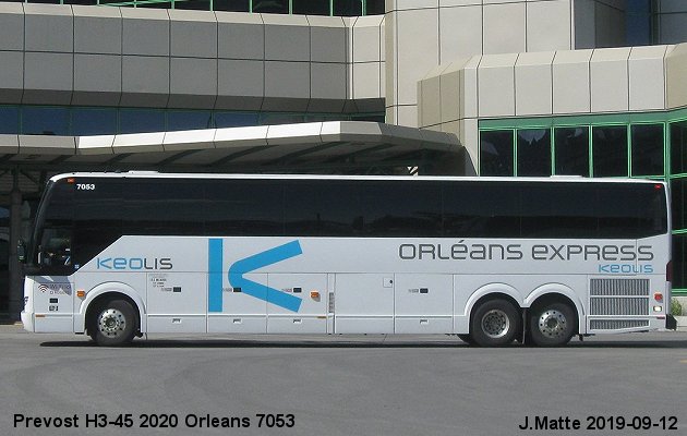 BUS/AUTOBUS: Prevost H3-45 2020 Orleans