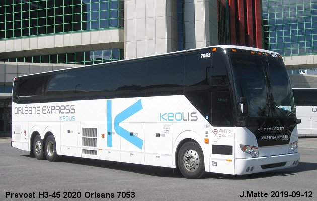 BUS/AUTOBUS: Prevost H3-45 2020 Orleans