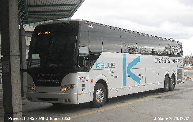 BUS/AUTOBUS: Prevost H3-45 2020 Orleans