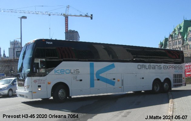 BUS/AUTOBUS: Prevost H3-45 2020 Orleans