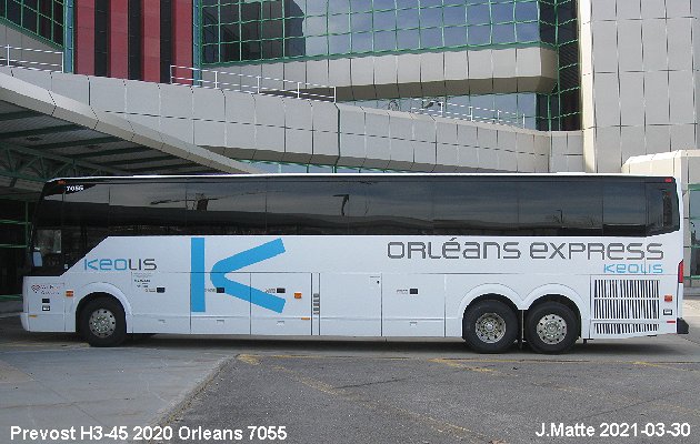 BUS/AUTOBUS: Prevost H3-45 2020 Orleans