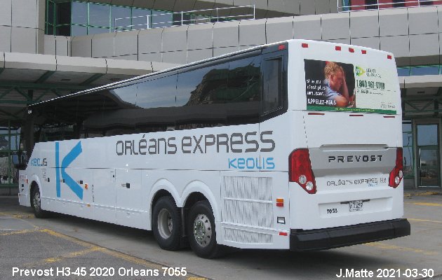 BUS/AUTOBUS: Prevost H3-45 2020 Orleans