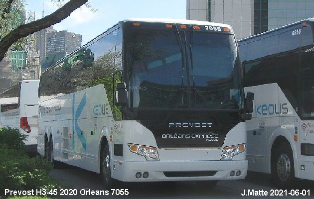 BUS/AUTOBUS: Prevost H3-45 2020 Orleans