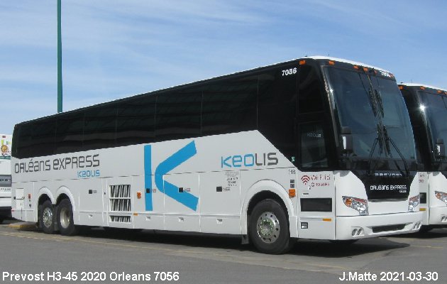 BUS/AUTOBUS: Prevost H3-45 2020 Orleans