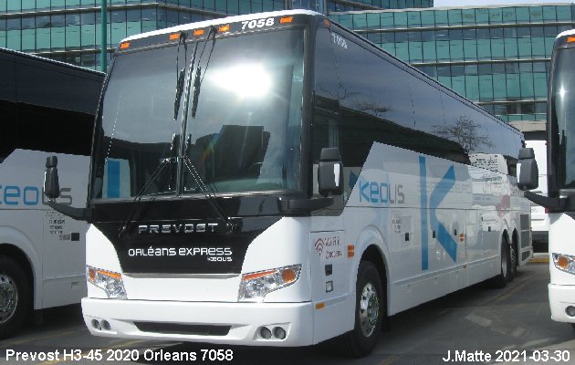 BUS/AUTOBUS: Prevost H3-45 2020 Orleans