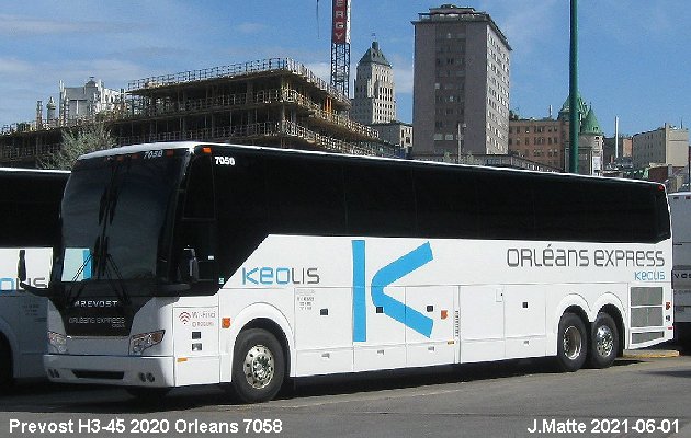 BUS/AUTOBUS: Prevost H3-45 2020 Orleans