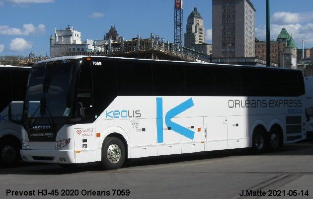 BUS/AUTOBUS: Prevost H3-45 2020 Orleans