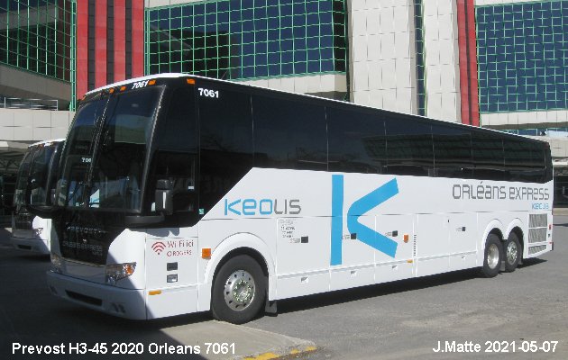 BUS/AUTOBUS: Prevost H3-45 2020 Orleans