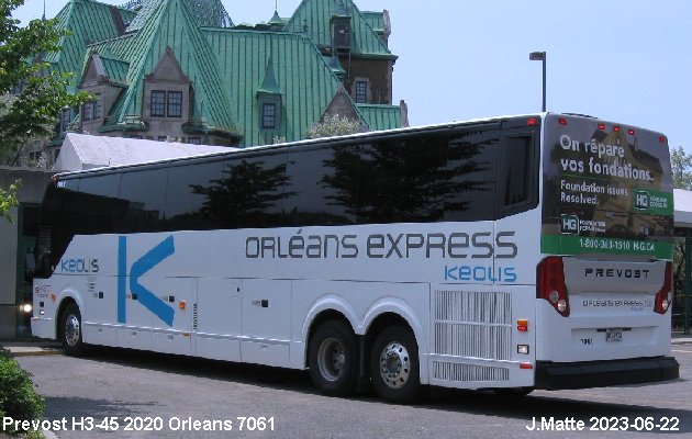 BUS/AUTOBUS: Prevost H3-45 2020 Orleans