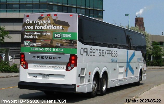 BUS/AUTOBUS: Prevost H3-45 2020 Orleans