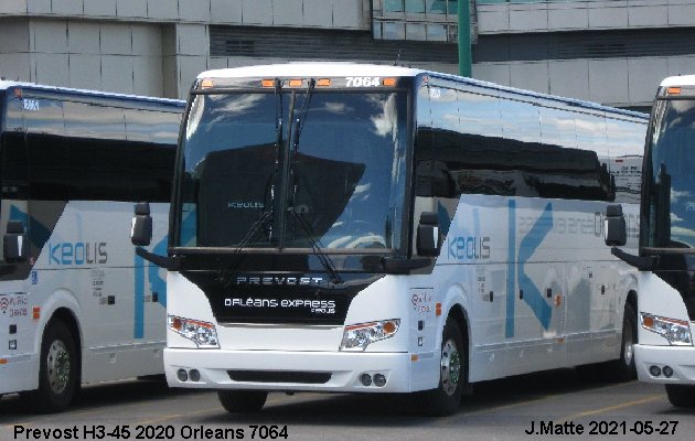 BUS/AUTOBUS: Prevost H3-45 2020 Orleans