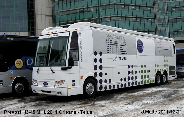 BUS/AUTOBUS: Prevost H3-45 2011 Orleans