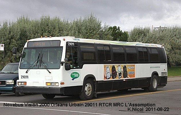 BUS/AUTOBUS: Novabus Vision 2000 Orleans Urbain