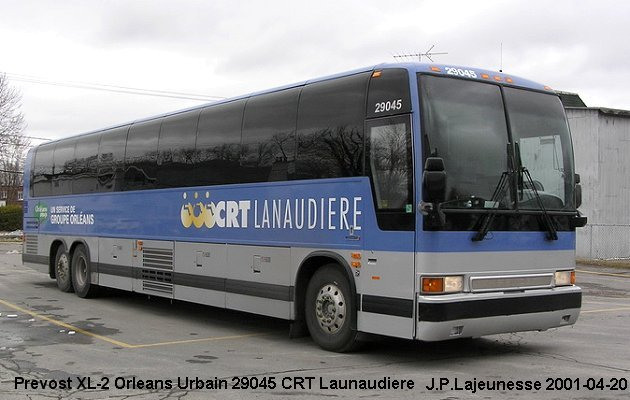 BUS/AUTOBUS: Prevost XL-2 2004 Orleans Urbain