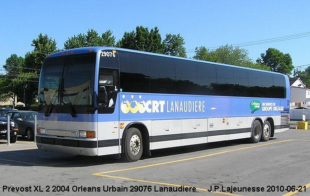 BUS/AUTOBUS: Prevost XL 2 2004 Orleans Urbain