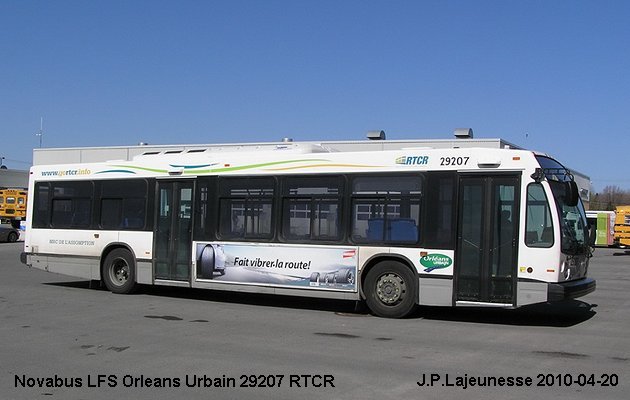 BUS/AUTOBUS: Novabus LFS 2004 Orleans Urbain