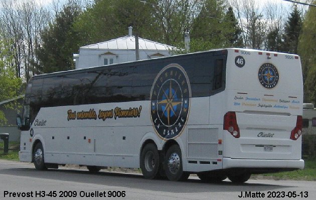 BUS/AUTOBUS: Prevost H3-45 2009 Ouellet