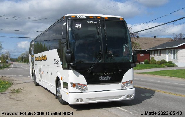 BUS/AUTOBUS: Prevost H3-45 2009 Ouellet