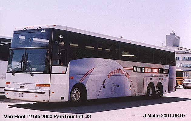 BUS/AUTOBUS: Van Hool T 2145 2000 Pamtours