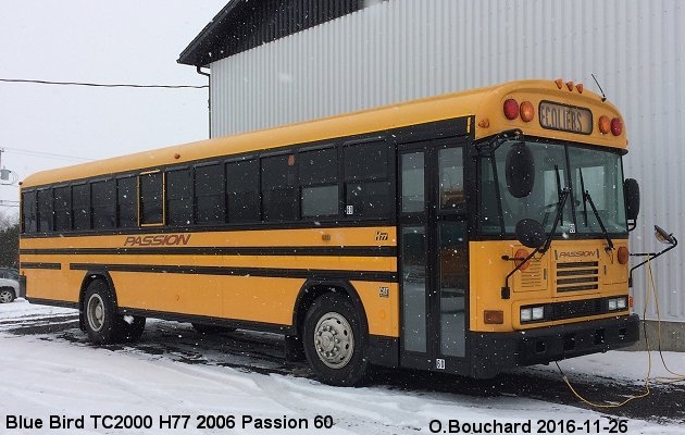 BUS/AUTOBUS: Blue Bird TC 2000 2006 Passion