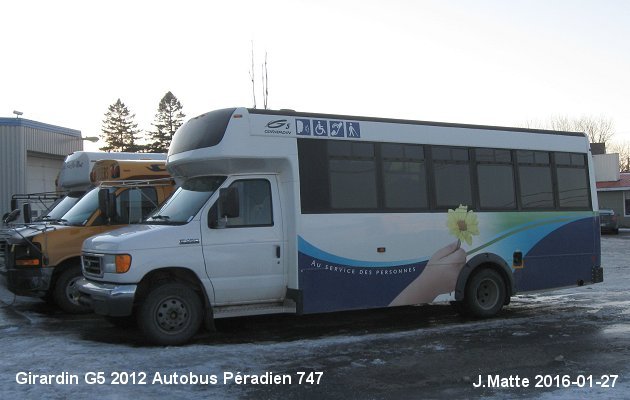 BUS/AUTOBUS: Girardin G5 2012 Peradien