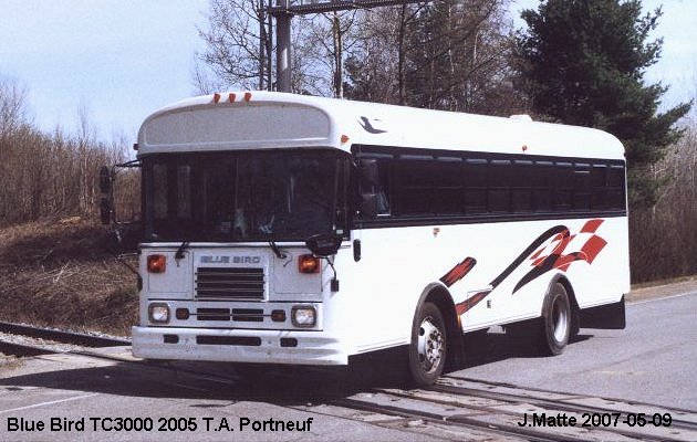 BUS/AUTOBUS: Blue Bird TC3000 2006 T.A. Portneuf