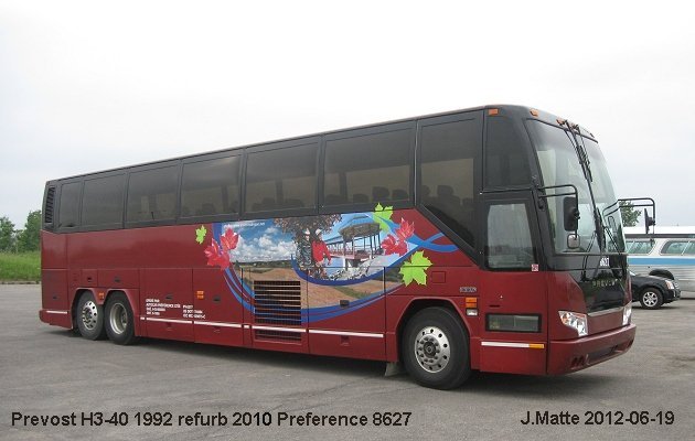 BUS/AUTOBUS: Prevost H3-40 1992 Preference