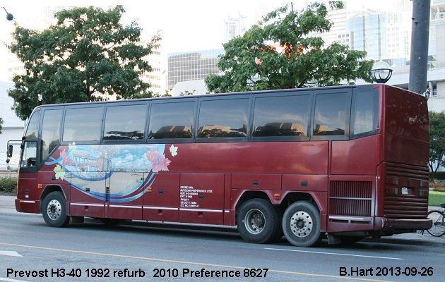 BUS/AUTOBUS: Prevost H3-40 1992 Preference