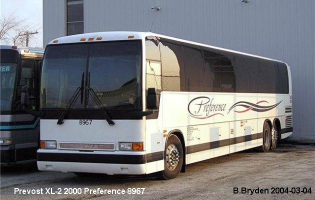BUS/AUTOBUS: Prevost XL-2 2000 Preference