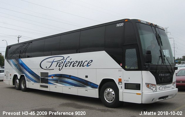 BUS/AUTOBUS: Prevost H3-45 2009 Preference